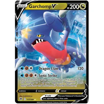 Sběratelská karetní hra Pokémon TCG Garchomp V 117/189