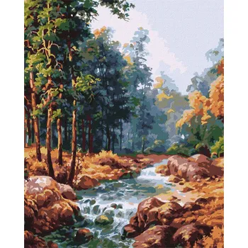 Ideyka Malování podle čísel - Karpatské povodí ©Sergey Lobach 40 x 50 cm