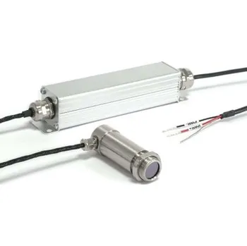 Infračervený snímač teploty Termočlánek typu J 18 mm 1m kabel Nerezová ocel 316, hliník 0°C až plus 500°C IP65 (snímací