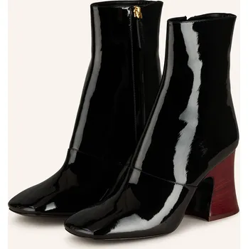 Dámské mokasíny Chloé Dámské Lakované Boots Janis, 001 black, 36