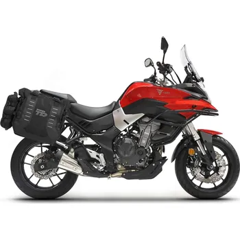 Zavazadlo na motocykl SHAD Kompletní sada sedlových brašen TERRA TR40 adventure včetně montážní sady SHAD Voge 500DS/500DSX