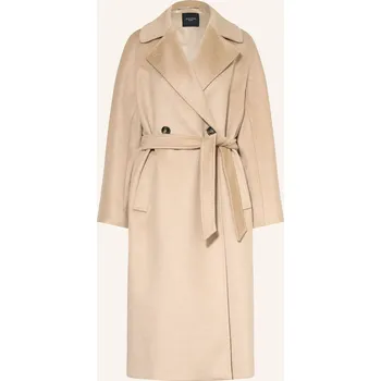 Dámský kabát Weekend Max Mara Dámský Vlněný Kabát Resina, béžová, 44