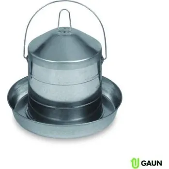 Napáječka z pozinkovaného plechu pro drůbež – 8 l