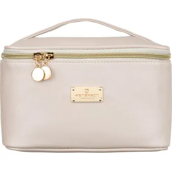 Kabelka Trendy dámská kosmetická taška Peterson Seyle, krémová