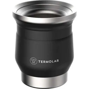 Termoska Nerezová termo kalabasa Termolar Tupi - černá