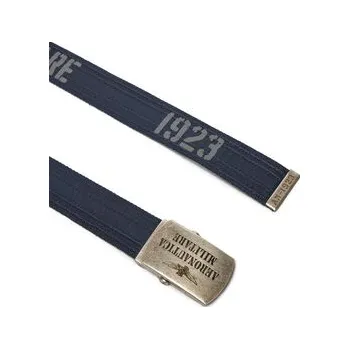 Opasek Pánský pásek Aeronautica Militare 252CI0317UCT03585 Tmavomodrá 105