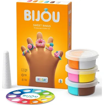 Modelovací hmota Hey Clay Bijou roztomilé prstýnky