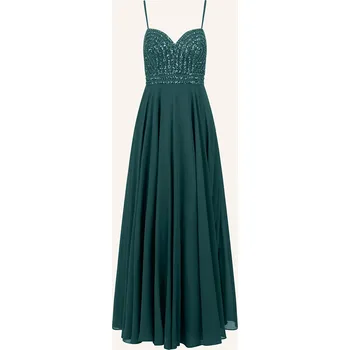 Dámské šaty Apart Dámské Večerní Šaty S Flitry, tmavě zelená, 34