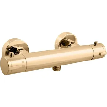 Vodovodní baterie sprchová termostatická, zlatá lesklá TRM80.5Z