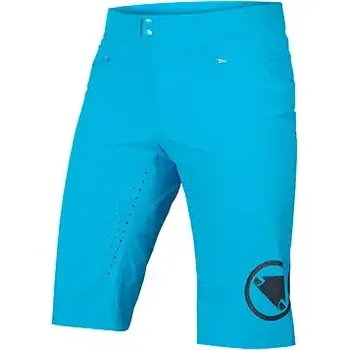 Cyklistické kalhoty Endura SingleTrack Lite (Short Fit) pánské kraťasy Electric Blue vel. XL