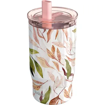 Quokka, Termohrnek se brčkem Quokka Mist Falling Leaves, 720 ml - Formadore