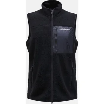 Pánská vesta VESTA PEAK PERFORMANCE M PILE VEST BLACK