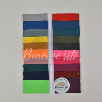 Vzorník Zimní softshell jednobarevný (E) (Zimní softshell)