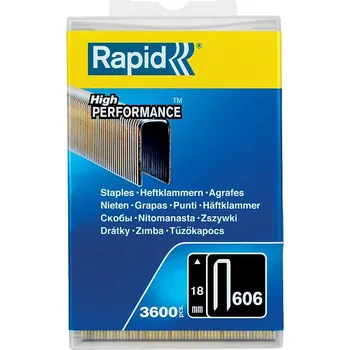 Průmyslová sponka Spony Rapid č. 606, 18mm, 3600ks
