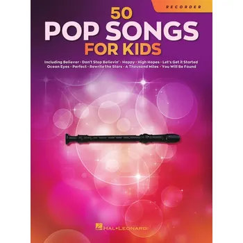 Hal Leonard 50 Pop Songs for Kids for Recorder Noty