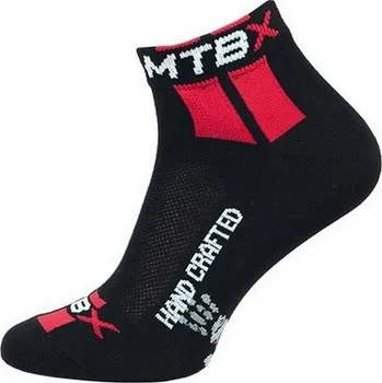 Pánské ponožky Cyklistické ponožky NOVIA | MTB červená 26-27