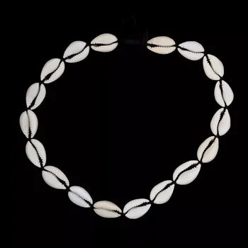 Náhrdelník Macramé náhrdelník s mušlemi Kauri Luanna Black, Sittar