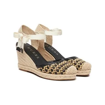 Dámské baleríny Espadrilky Guess FLJNAM FAB04 Černá 39