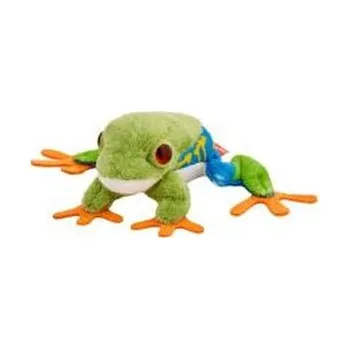 plyšák Żaba drzewołaz niebiesko-żółty 10cm