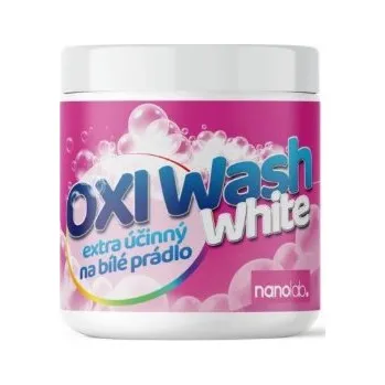 Odstraňovač skvrn Nanolab Oxi Wash na bílé prádlo 500 g