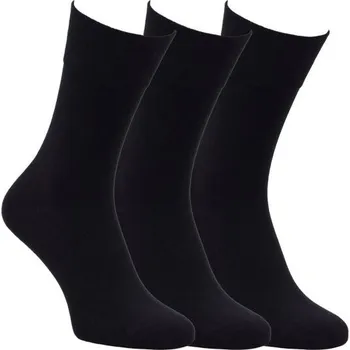 Pánské ponožky Zdravé ponožky klasické pánské bambusové jednobarevné elastické oblekové ponožky 3D mix1 39-42