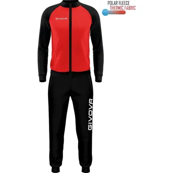 Moto kalhoty Sportovní souprava GIVOVA Cuba Red-Black 4XL