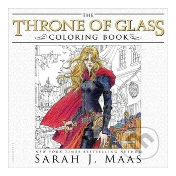 Beletrie pro dospělé The Throne of Glass Coloring Book - Sarah J. Maas Bloomsbury