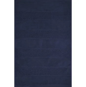 Koberec PŘEDLOŽKA DO KOUPELNY JESSI 60X90 CM TMAVĚMODRÁ