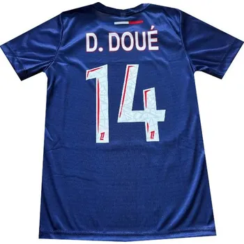 Fotbalový dres PSG 14 DOUÉ 2026 Velikost: 158 cm (12-13 let)
