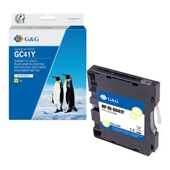 G&G kompatibilní ink s 405768, NP-RI-0041Y, yellow, 600str. NP-RI-0041Y