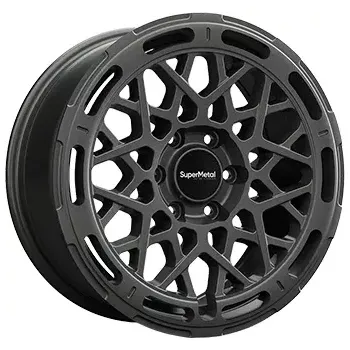 Alu kolo Alu kola SUPER METAL CAGE, 20x8.5 6x120 ET42, šedivá matná (zátěžová)