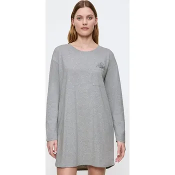 Dámské noční prádlo Noční košile Triumph Nightdresses NDK 01 LSL X M034 00 M034 Medium 38