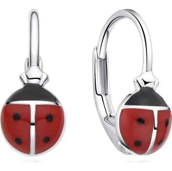 Náušnice NUBIS® Stříbrné náušnice berušky - DN-0098