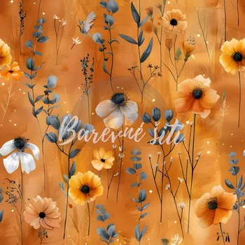 Úplet, Kvítí na medové (E) (Top kvalitní úplet Bella digitisk)