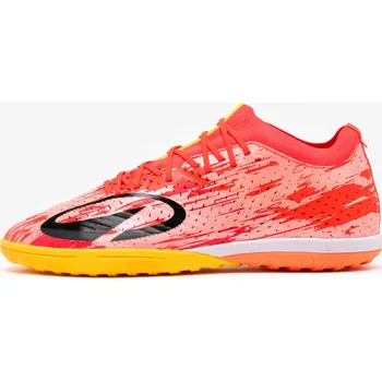 Kopačky KIPSTA Fotbalové kopačky CLR Turf TF Low Red Storm pro dospělé 44 RŮŽOVÁ|ČERVENÁ