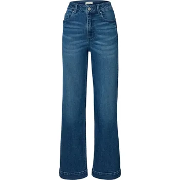 Dámské džíny 706327 - Tchibo - Džíny s širokými nohavicemi – Fit »Viki« - pro ženy - vel. 38 - barva: modrá