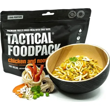 Lyofilizát Tactical Foodpack Těstoviny s kuřecím masem 560 g