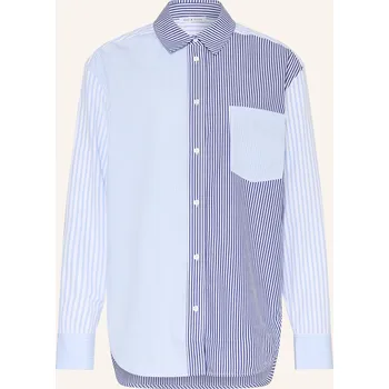 Dámská halenka Mrs & Hugs Dámská Košilová Halenka, bílá / tmavě modrá /...