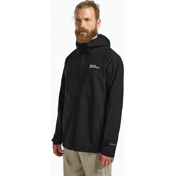 Pánská větrovka Pánská bunda do deště Jack Wolfskin Prelight 2.5L LT black