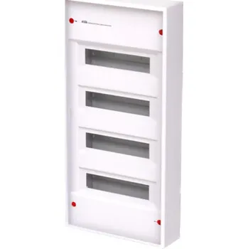 Rozvaděč Rozvodnice na omítku ABB AK648E3, IP30, 48 modulů (4x12) - bez dvířek (2CPX032571R9999) + dárek zdarma