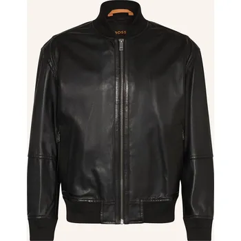 Pánská bunda Boss Pánský Kožený Blouson Jobrice, černá, 54