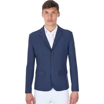Jezdecké sako EQUESTRO Sako závodní X Fise Equestro, pánské, navy blazer M