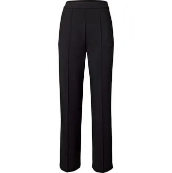 Dámské kalhoty 706055 - Tchibo - Žerzejové kalhoty s prošitím - pro ženy - vel. 44 - barva: černá