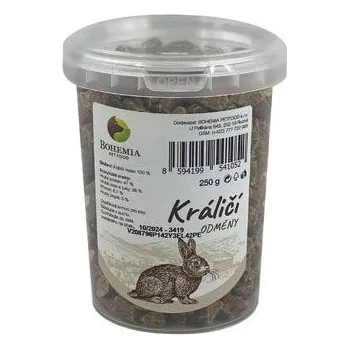 Pamlsek pro psa Bohemia Pet Food BOHEMIA Odměny Králičí 250g
