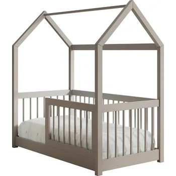 Postel ADRK Postel GRAJA, CH-GRA-G-140-M, 140x70 cm s matrací, šedá