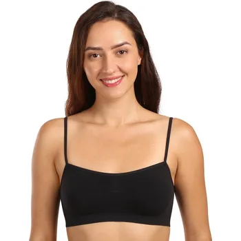 Podprsenka Dámská podprsenka Moravec bezešvá černá (Daily top) L/XL