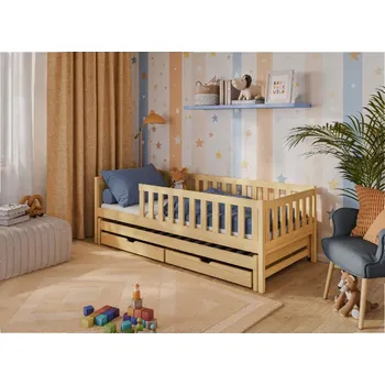 Postel Lano Furniture Dětská rozkládací postel Cola borovice Rozměr (cm): 80x160