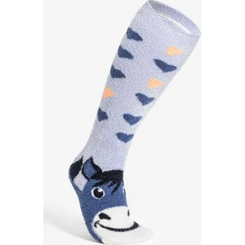 Pánské ponožky CAPERLAN Jezdecké hřejivé podkolenky Sweet & Warm velikost 32–37 FIALOVÁ