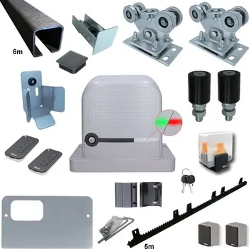 Sada pro posuvnou samonosnou bránu do šíře 4,5m - 350kg - C70Fe - RBS400KCE