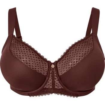 Dámské oblečení 683519 - Tchibo - Zmenšující podprsenka - pro ženy - vel. 90D - barva: hnědá